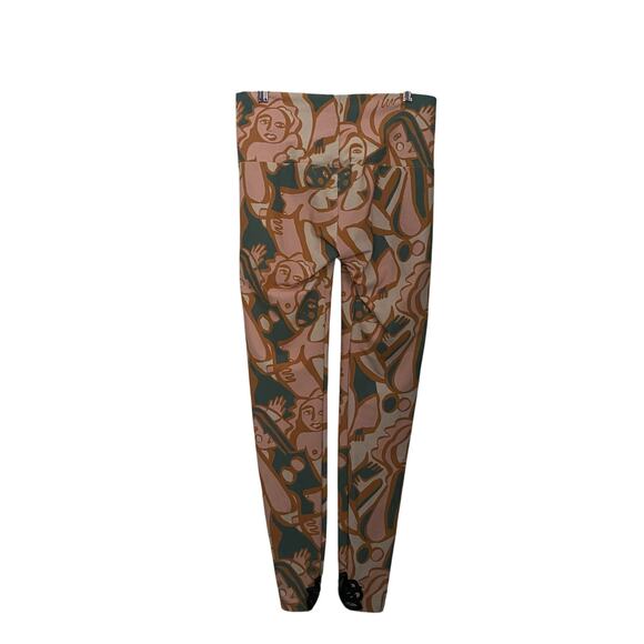 Anthropologie Dazey LA Legging Ani Figures Artsy Abstract Printed High Rise - Picture 5 of 11
